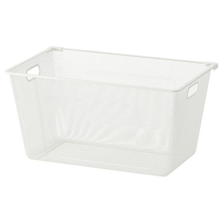 Сетчатая корзина, белый, 38x60x29 см IKEA АЛЬГОТ 803.747.50