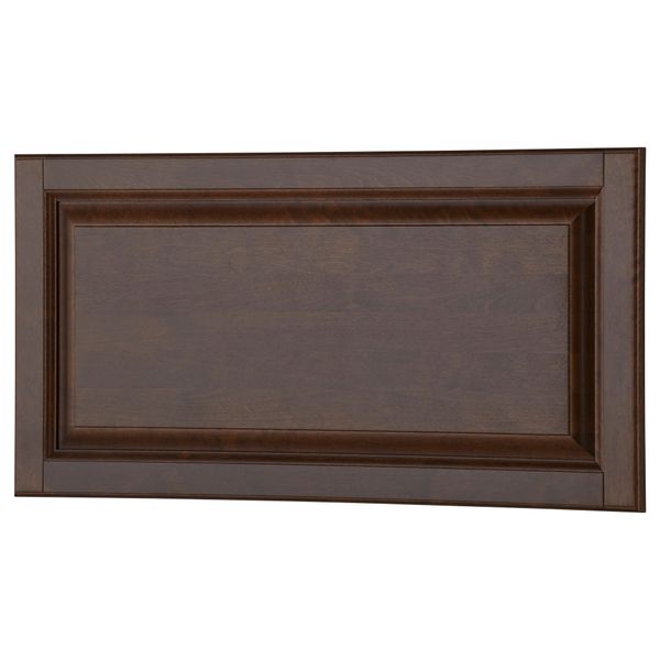 Фронтальная панель ящика ДАЛАРНА, темно-коричневый - схема-чертеж с размерами