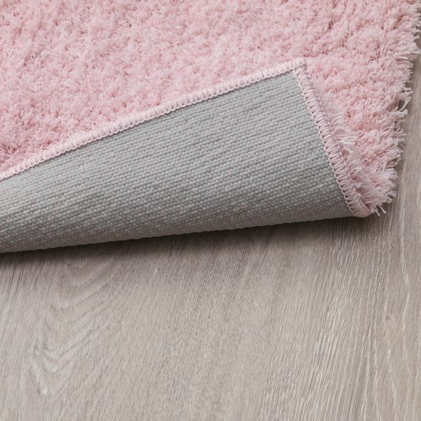 Ковер, длинный ворс, розовый 60x90 см IKEA LINDKNUD ЛИНДКНУД 904.299.50 - схема-чертеж с размерами