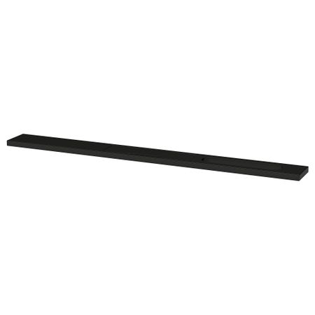 Встроенный модуль, 120x12 см, черный IKEA MITTZON 005.312.59
