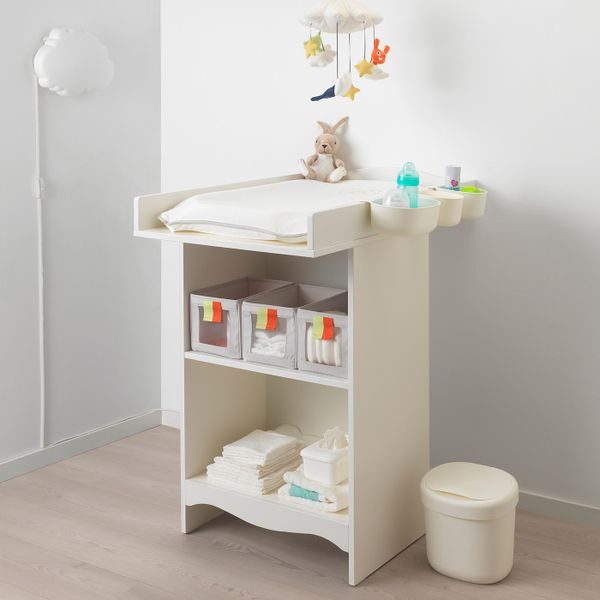 Пеленальный стол, белый IKEA СОЛГУЛЬ 403.624.62 - фото 4