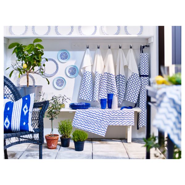 Дорожка настольная СОММАР 2016, синий, белый (45x140 см) - фото 5