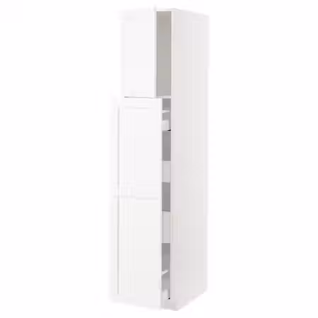 METOD / MAXIMERA Высокий шкаф/выдвижн секция/1дв/4ящ