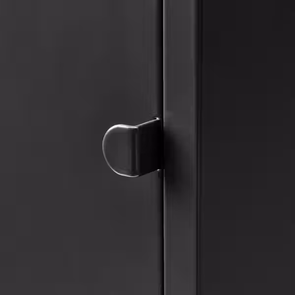 LIXHULT Комбинация д/хранения - антрацит 140x35x82 см - фото 3