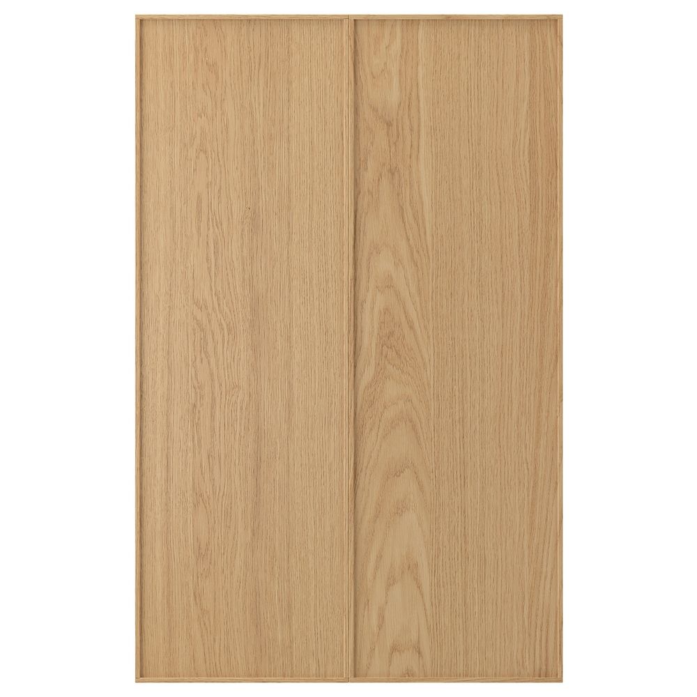 Дверца для напольного углового шкафа, 2шт, дуб 25x80 см IKEA EKESTAD ЭКЕСТАД 103.671.02 - фото 1