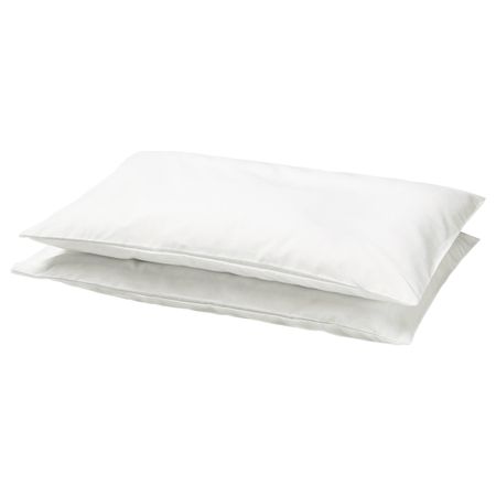 Наволочка в детскую кроватку, белый 35x55 см IKEA LEN ЛЕН 204.026.28