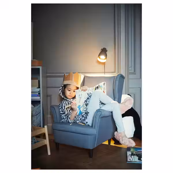 STRANDMON Кресло детское - Vissle серый - фото 3