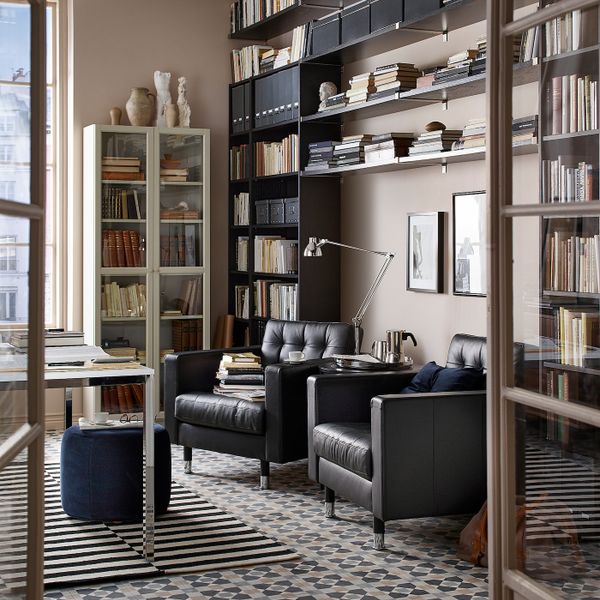 Кресло, Гранн/Бумстад черный-металл IKEA LANDSKRONA ЛАНДСКРУНА 492.486.17 - фото 4