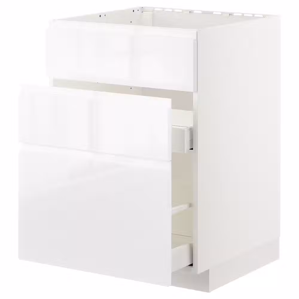 METOD / MAXIMERA Напольн шк п-мойку+3фрнт пнл/2ящ - фото 1