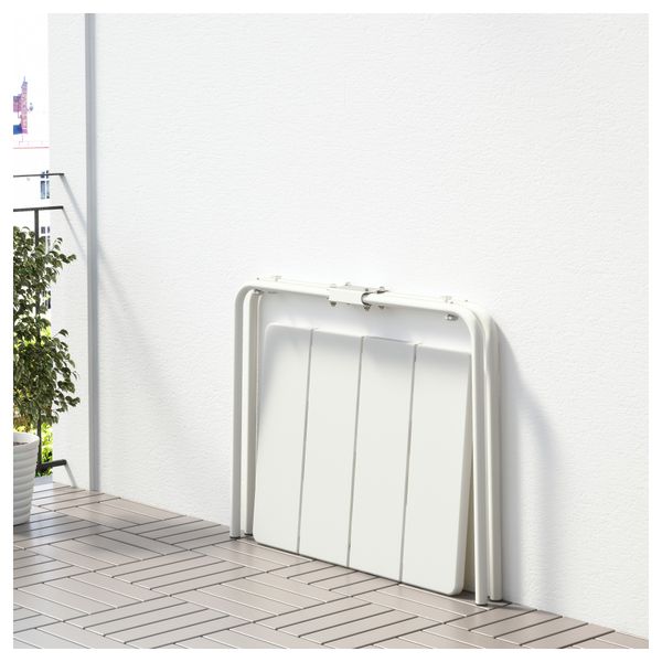 Садовый стол ВЭДДО, белый (58x74 см) - фото 4