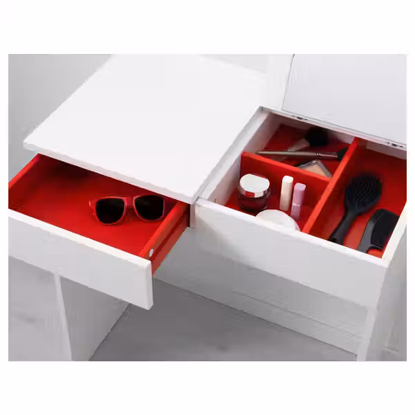 BRIMNES Туалетный столик - белый 70x42 см - фото 5