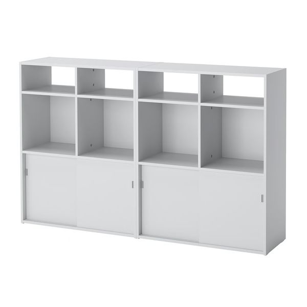 SPIKSMED Комбинация д/хранения - светло-серый 155x32x96 см - фото 1