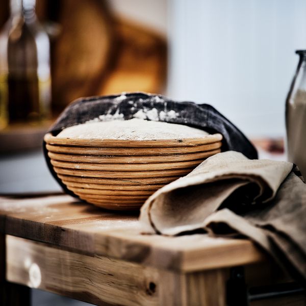 Корзина для расстойки теста/хлеба 22 см IKEA JÄSNING ЯСНИНГ 704.801.38 - фото 4