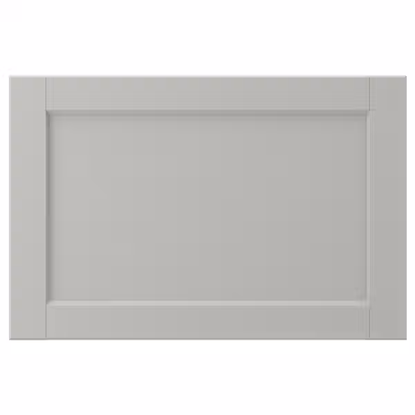 LERHYTTAN Фронтальная панель ящика - светло-серый 60x40 см - фото 1