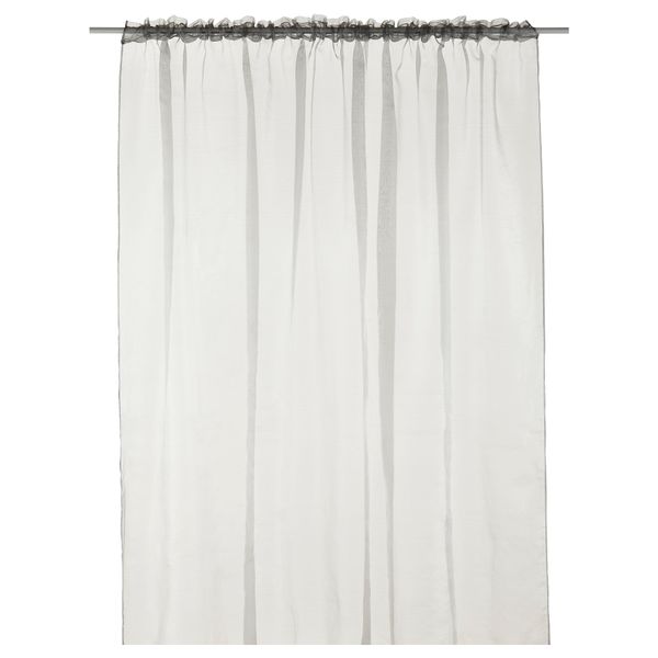 Гардина АННА-ЛИНА, серый (275x260 см) - схема-чертеж с размерами