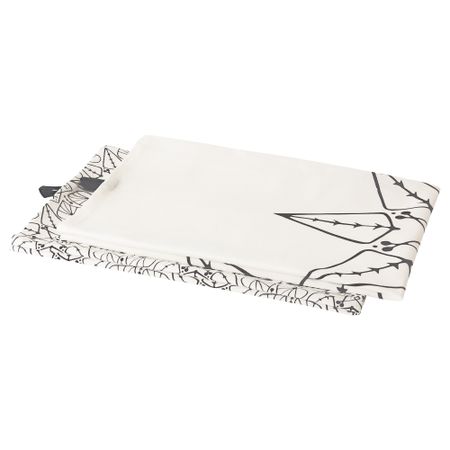 Полотенце кухонное ВИНТЕР 2016, белый, черный (50x70 см)