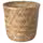 KLYNNON КЛЮННОН Кашпо - ручная работа бамбук 24 см