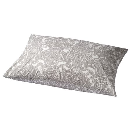 Наволочка, белый, серый 50x70 см IKEA JÄTTEVALLMO ЙЭТТЕВАЛЛМО 604.342.60