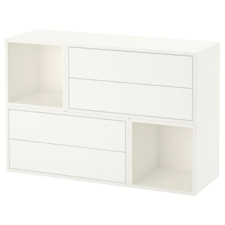 Комбинация настенных шкафов, 105x35x70 см, белый IKEA EKET 091.894.84