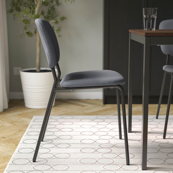 Стул, темно-серый Kabusa темно-серый IKEA KARLJAN КАРЛ-ЯН 503.410.25 - фото 7