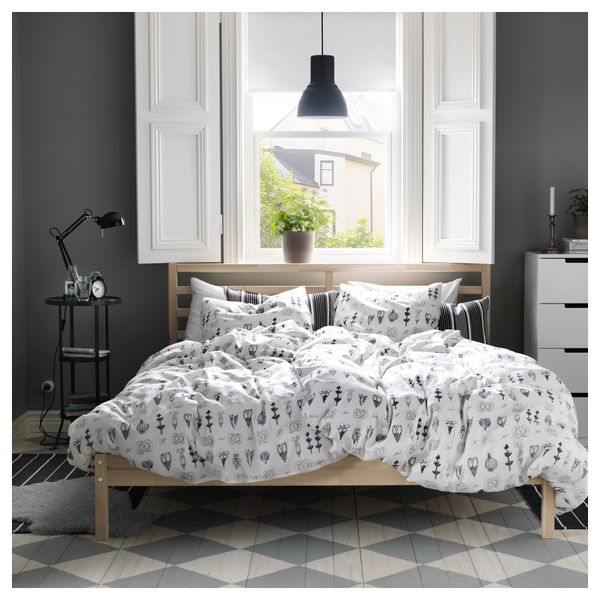 Каркас кровати, сосна, Lindbåden, 160x200 см IKEA TARVA 195.901.64 - фото 4
