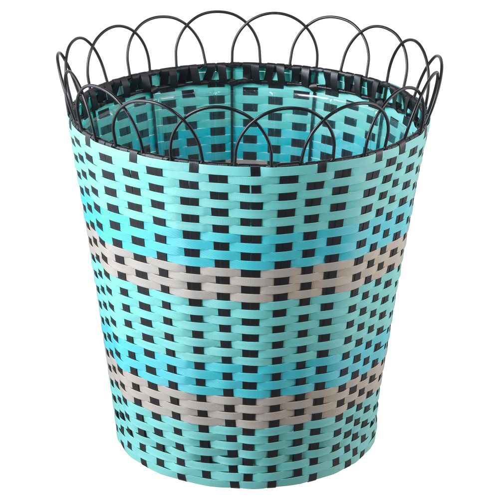 Кашпо СОММАР 2018, д/дома/улицы, бирюзовый - фото 1