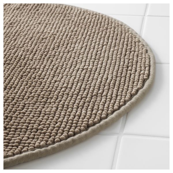 Коврик для ванной БАДАРЕН, бежевый (55 см) - фото 2