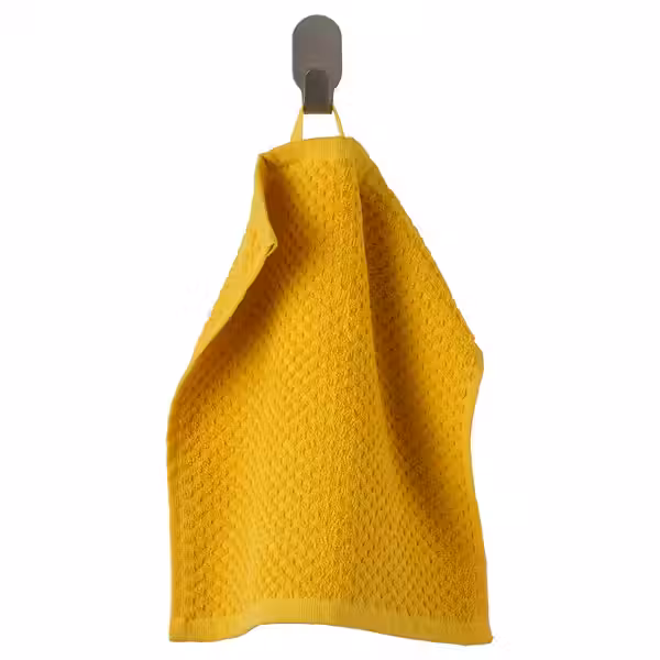 GULVIAL Полотенце - желтый 30x30 см - фото 1