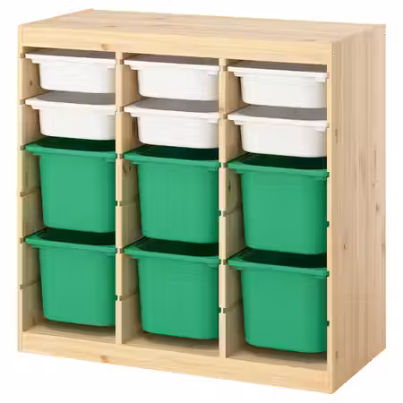 TROFAST Комбинация д/хранения+контейнеры