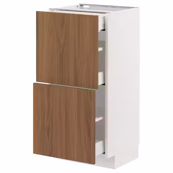 METOD / MAXIMERA Напольный шкаф/2 фасада/3 ящика - фото 1