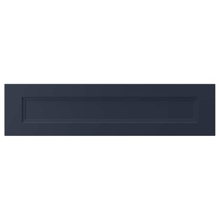 Фронтальная панель ящика, матовая поверхность синий 80x20 см IKEA AXSTAD АКСТАД 704.912.26