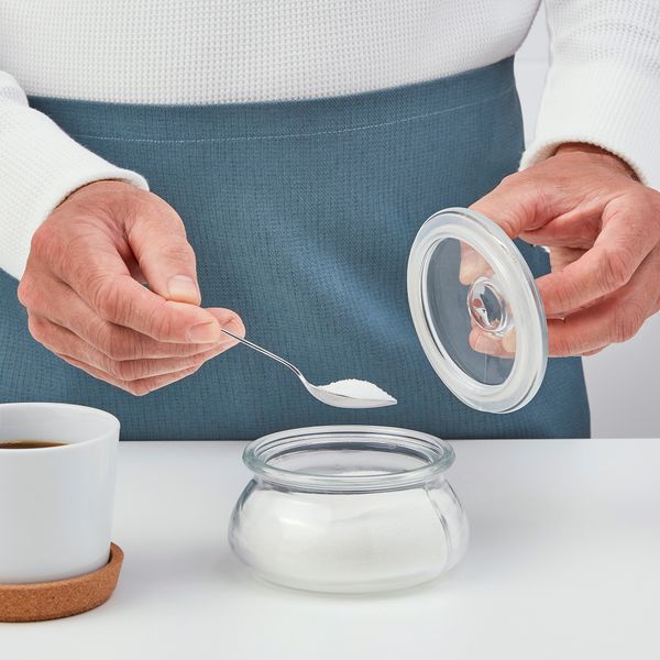 Банка с крышкой, 0.3 л, прозрачное стекло IKEA VARDAGEN 402.919.26 - фото 3