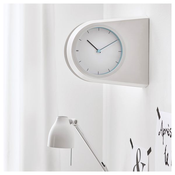 Настенные часы ПОФФАРЕ, белый - фото 5