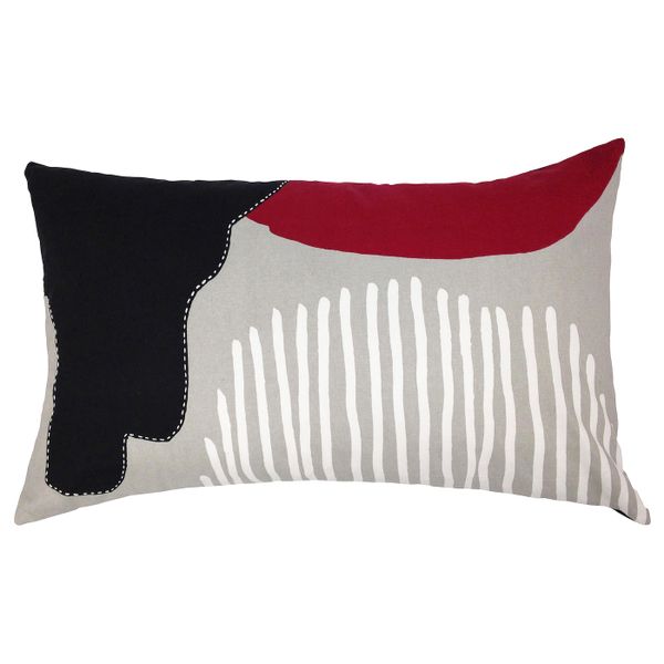 Чехол на подушку, ручная работа разноцветный 40x65 см IKEA ХАНТВЕРК 904.499.48 - фото 1