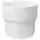 FÖRENLIG Кашпо - д/дома/улицы белый 24 см