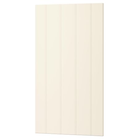 Фронтальная панель для посудомоечной машины ХИТАРП, белый с оттенком (45x80 см)