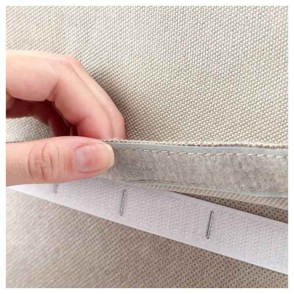 Подлокотник ВАЛЛЕНТУНА, Оррста бежевый - схема-чертеж с размерами