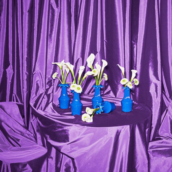 Ваза, синий 23 см IKEA KARISMATISK КАРИСМАТИСК 304.990.31 - схема-чертеж с размерами