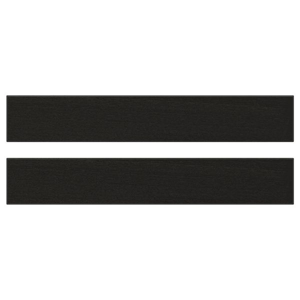 Фронтальная панель ящика, черная морилка 60x10 см IKEA LERHYTTAN ЛЕРХЮТТАН 403.565.07 - фото 1