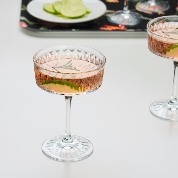 Бокал для шампанского, прозрачное стекло, с рисунком, 21 сл IKEA SÄLLSKAPLIG СЭЛЛЬСКАПЛИГ 904.729.05 - фото 5