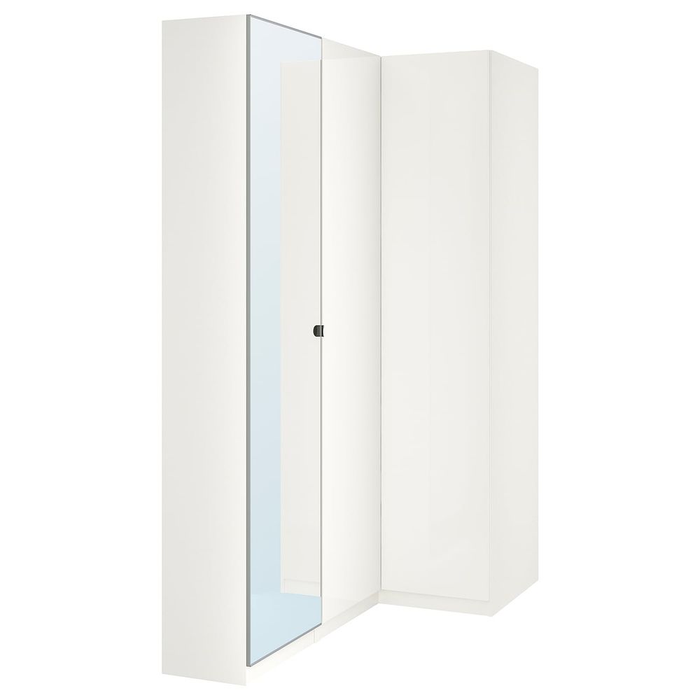 Гардероб угловой, белый, Фардаль Викедаль, 160/88x236 см IKEA ПАКС 393.038.88 - фото 1