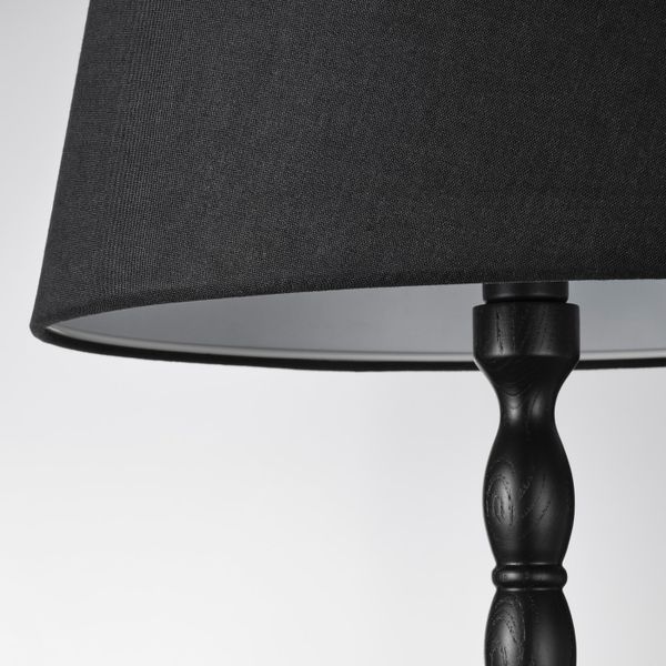 Светильник напольный, черный ясень/черный 150 см IKEA KINNAHULT КИННАГУЛЬТ 404.884.09 - фото 3