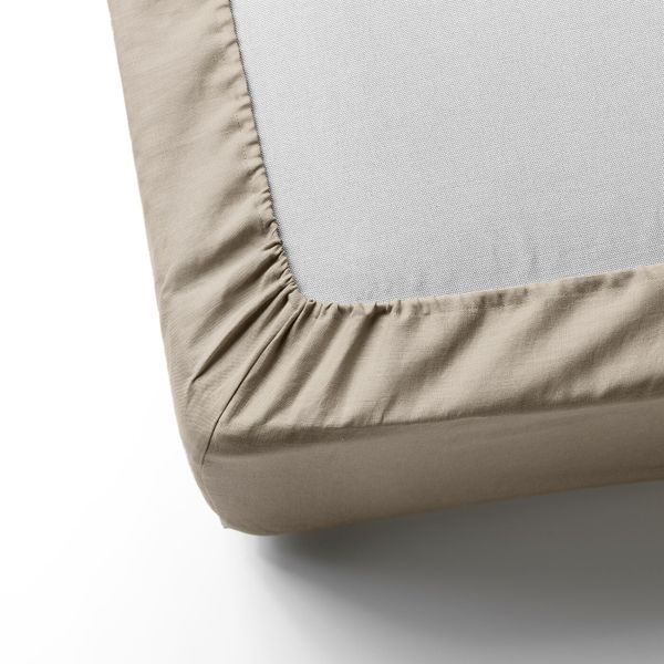 Простыня натяжная, неокрашенный, 180x200 см IKEA ПУДЕРВИВА 204.066.69 - фото 3