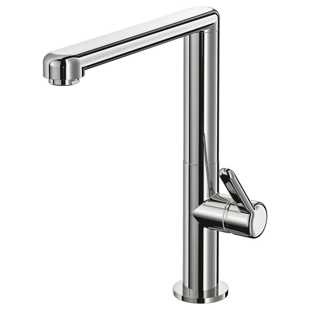 Смеситель для раковины с выпуском, хромированный IKEA ЛЁВШЕР 403.472.21 - фото 1