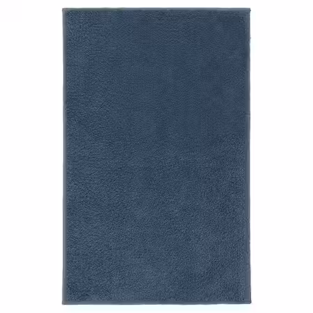 BACKMÅRA БАККМОРА Коврик для ванной - серо-синий темный 50x80 см