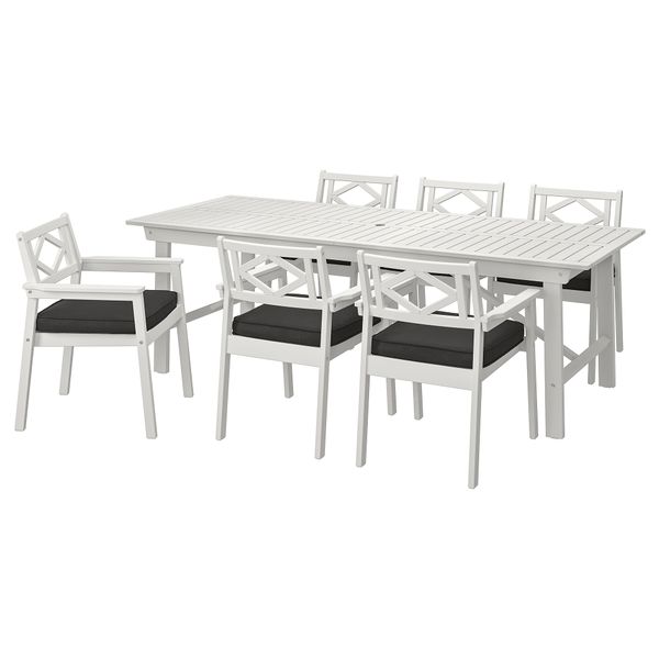 Стол + 6 кресел, для сада IKEA BONDSTOCKHOLM СТОКГОЛЬМMEN БОНДХОЛЬМЕН 795.512.49 - фото 1