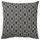 Чехол на подушку, темно-серый/белый 50x50 см IKEA JÄTTEPOPPEL ЙЭТТЕПОППЕЛЬ 405.139.32
