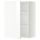 Навесной шкаф с полками, белый, Ringhult белый, 60x80 см IKEA METOD МЕТОД 594.666.81