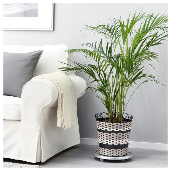 Кашпо СОММАР 2018, д/дома/улицы, бежевый - схема-чертеж с размерами