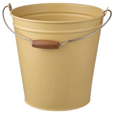Ведро-горшок, для дома, улицы желтый, 10 л IKEA ÅKERBÄR 305.613.20